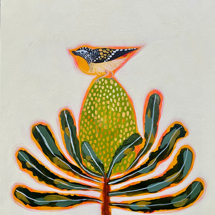 Pardalote and Banksia #1