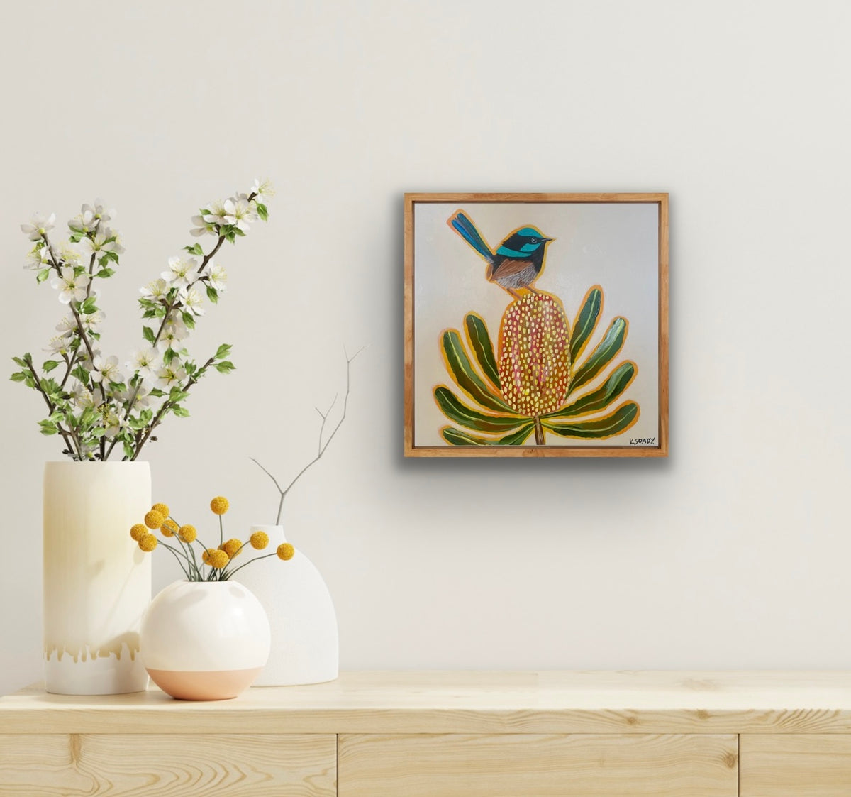 Banksia & Fairy Wren #2