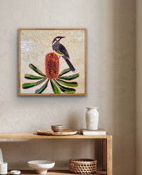Wattlebird & Banksia #2