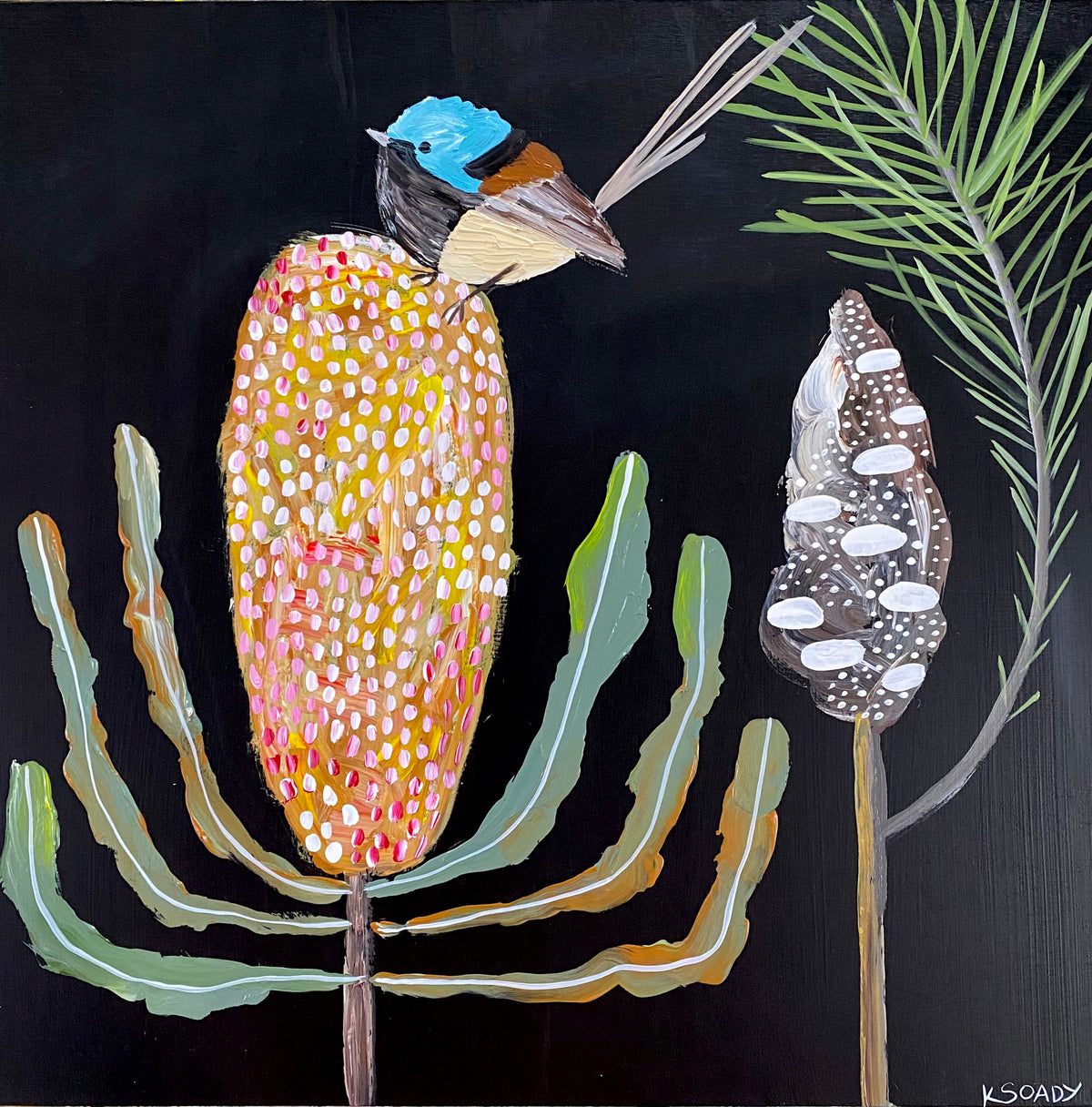 Banksia & Fairy Wren