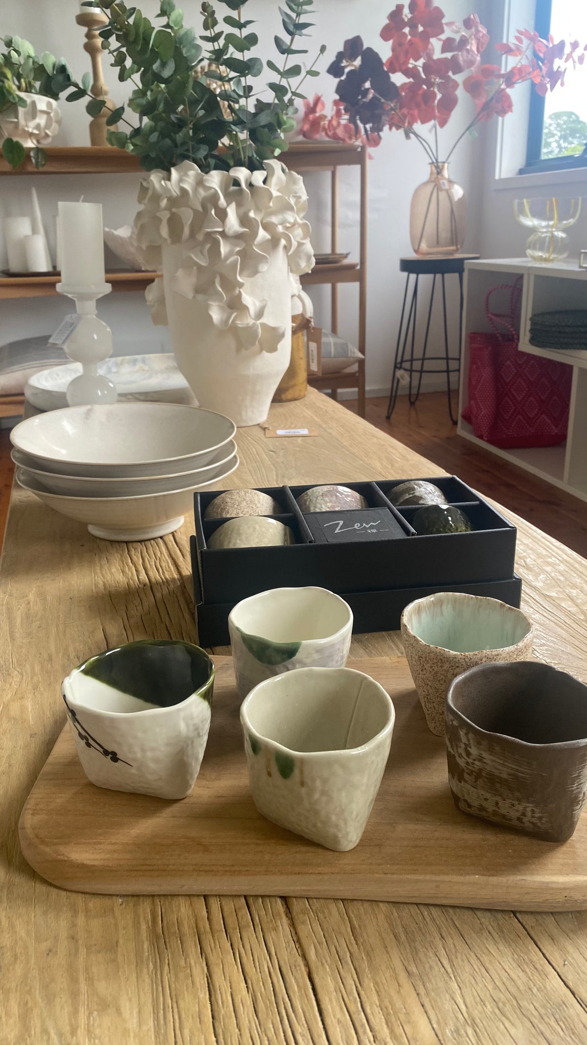 YU-ZEN triangle cup set