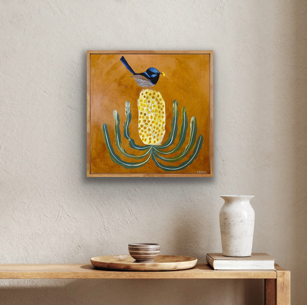 Fairy Wren & Banksia #3