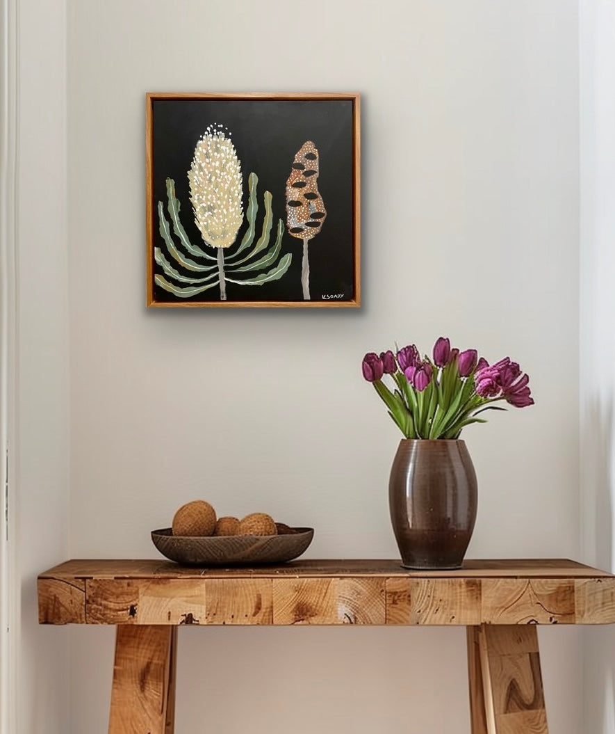 Midnight Banksia & Pod #2