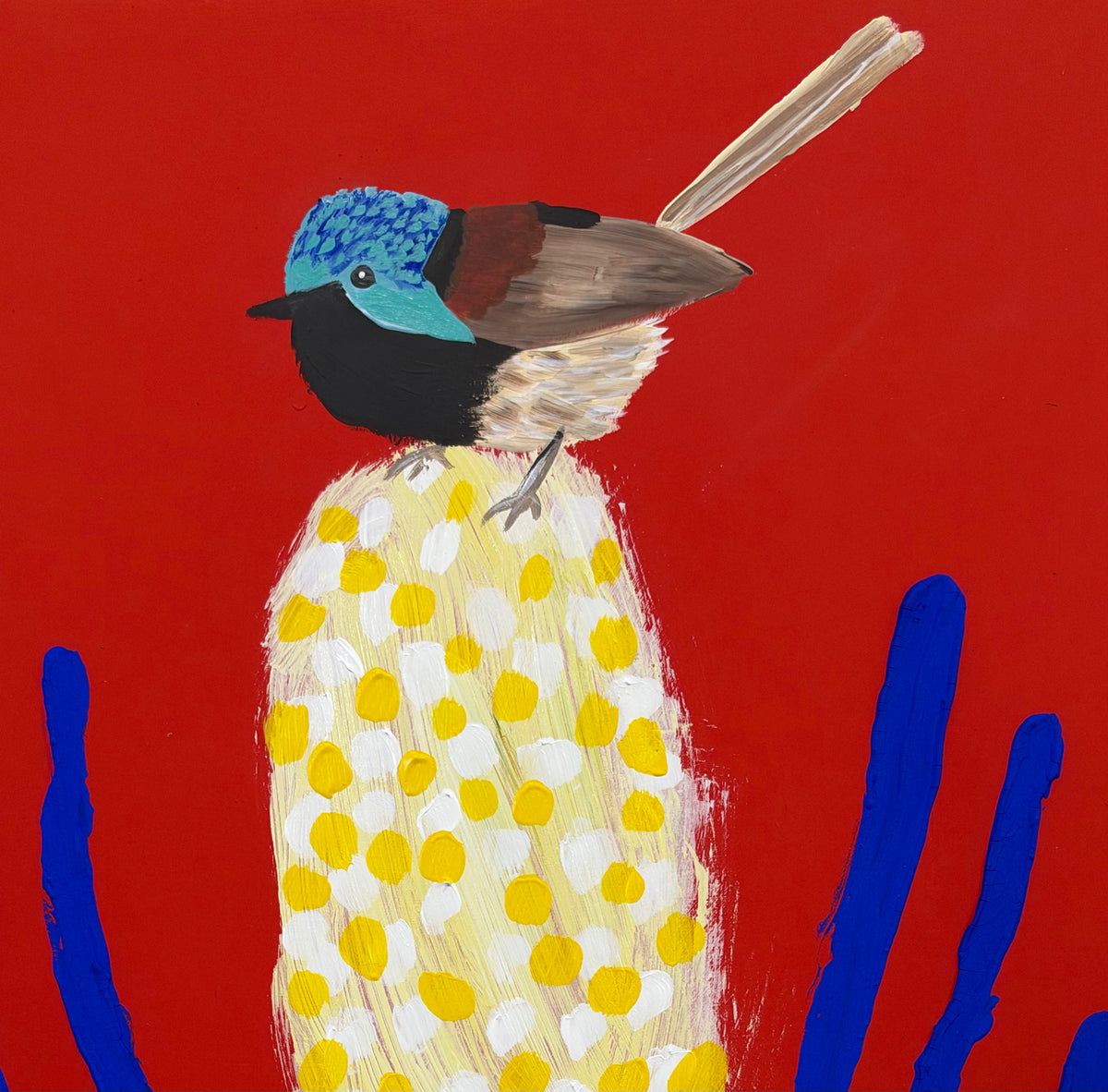 Fairy Wren & Banksia #2