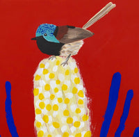 Fairy Wren & Banksia #2
