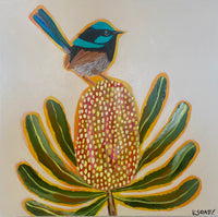 Banksia & Fairy Wren #2