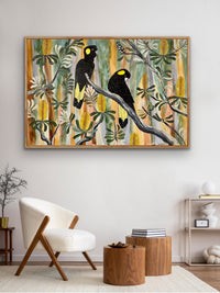 Autumn Black Cockatoos #6