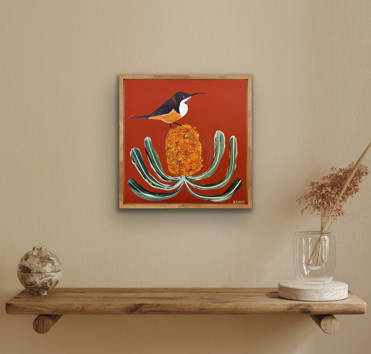 Spinebill & Banksia #1