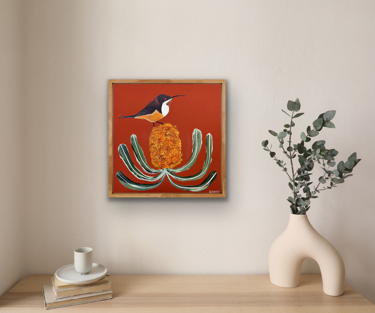 Spinebill & Banksia #1
