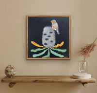 Banksia & Zebra Finch #1
