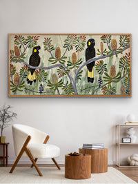 Autumn Black Cockatoos #7
