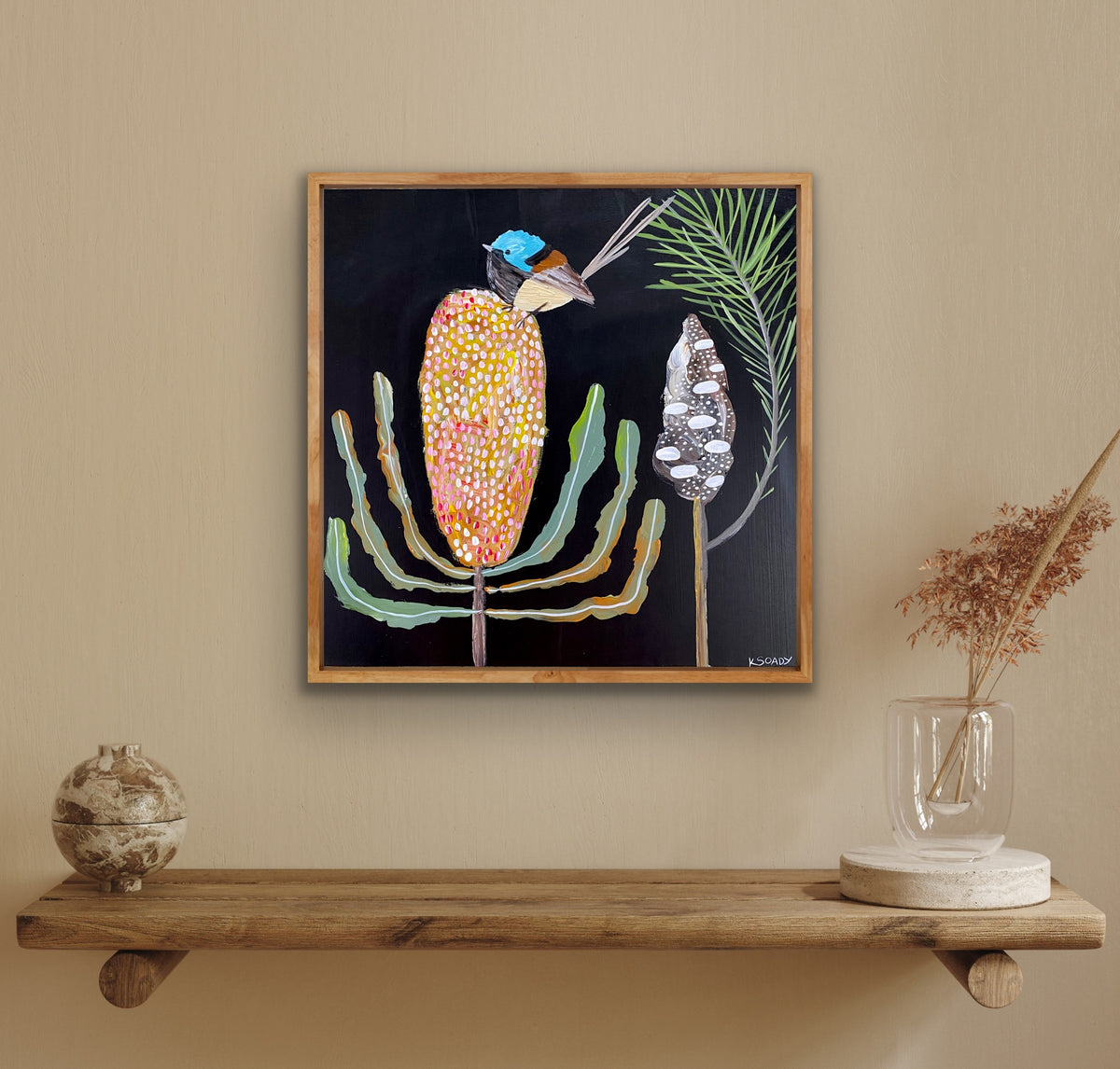 Banksia & Fairy Wren