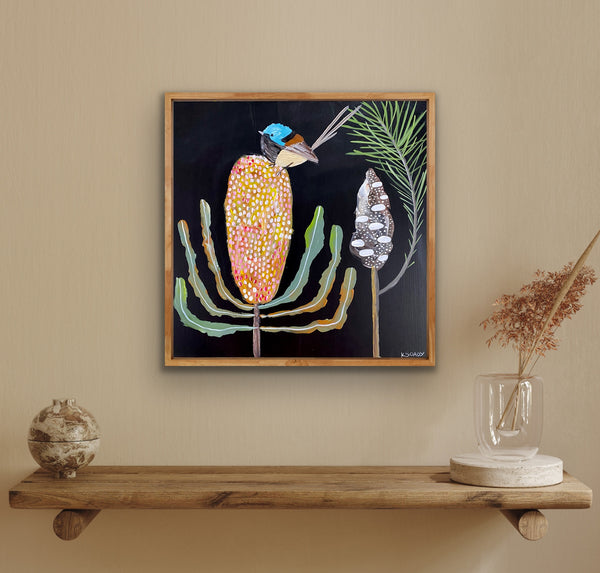 Banksia & Fairy Wren