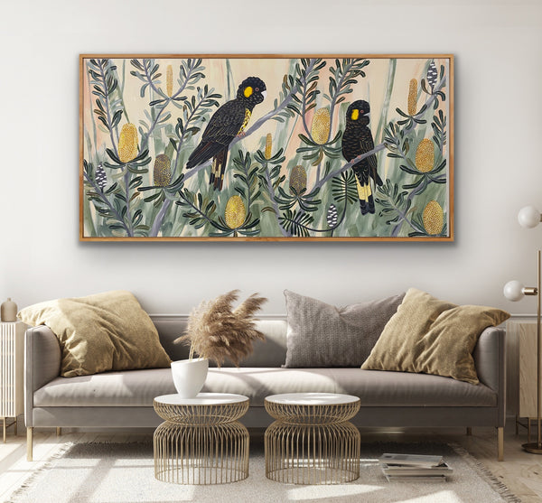 Autumn Black Cockatoos #8