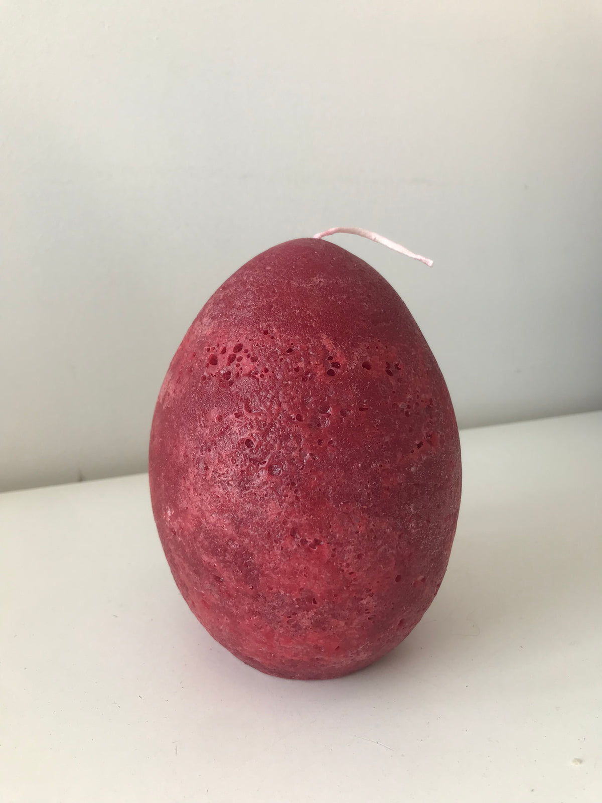 Textured Egg Burgundy