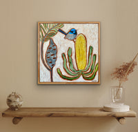 Fairy Wren & Banksia #9