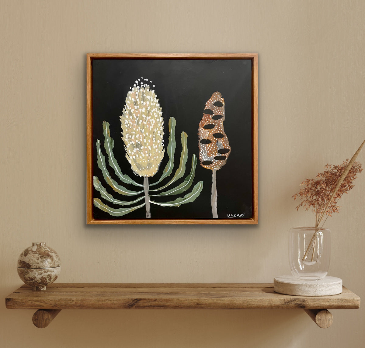 Midnight Banksia & Pod #2