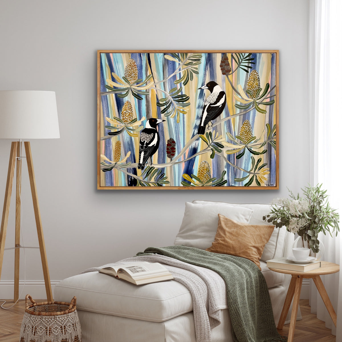 Magpies in Summer