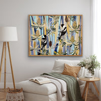 Magpies in Summer
