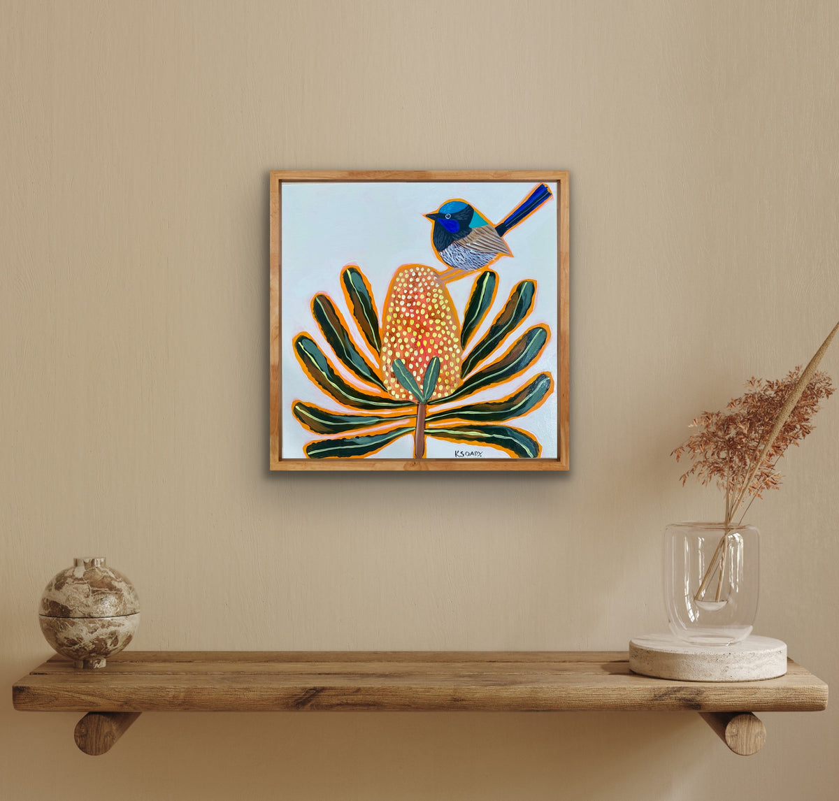 Banksia & Fairy Wren #4