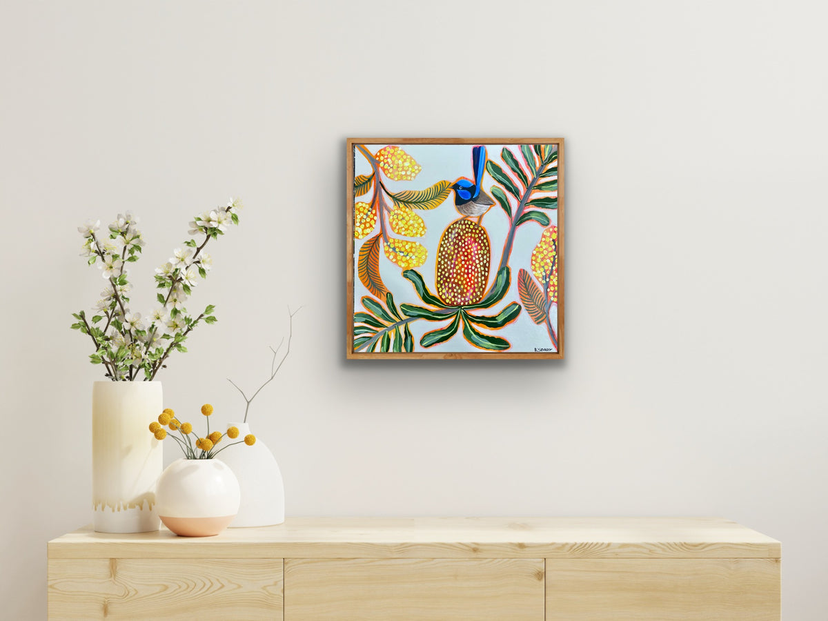 Fairy Wren and Natives #3