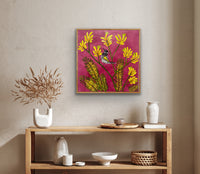 Kangaroo Paw and Honeyeater #1