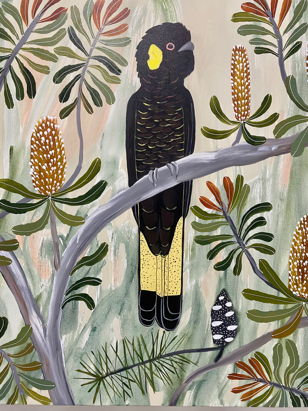 Autumn Black Cockatoos #7