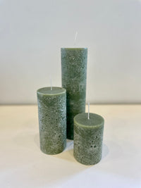 Hearth Candles - Sage Green