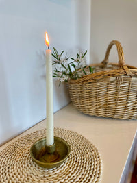 Amalfi Milton gold candle holder