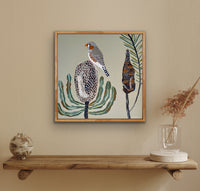 Zebra Finch & Banksia #4