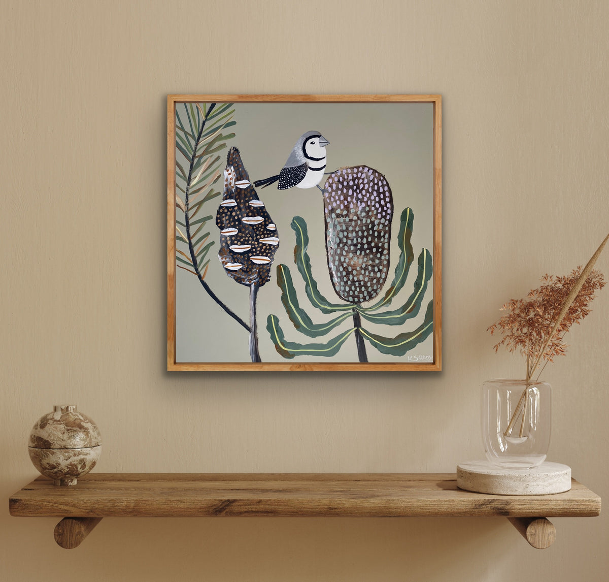Finch & Banksia #1
