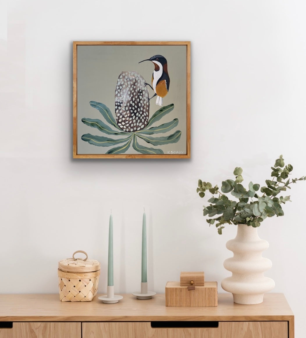 Honeyeater & Banksia #5