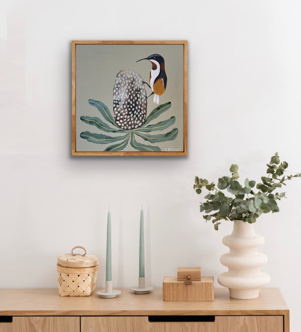 Honeyeater & Banksia #5