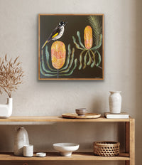 Banksias & Honeyeater #1