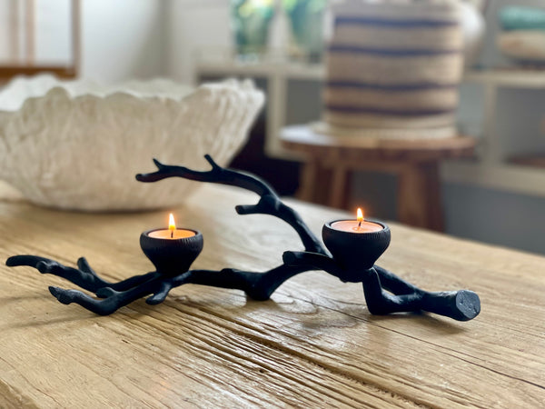 Branch Tealight Candle Holder