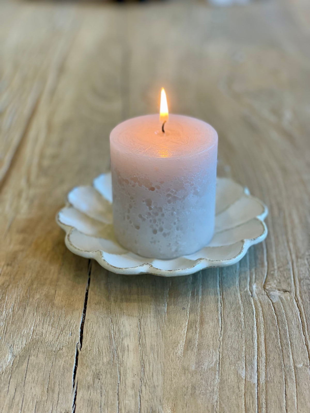 Rinka Candle Plate - 14cm