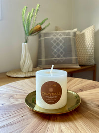 Christmas Vanilla & Nutmeg Pillars