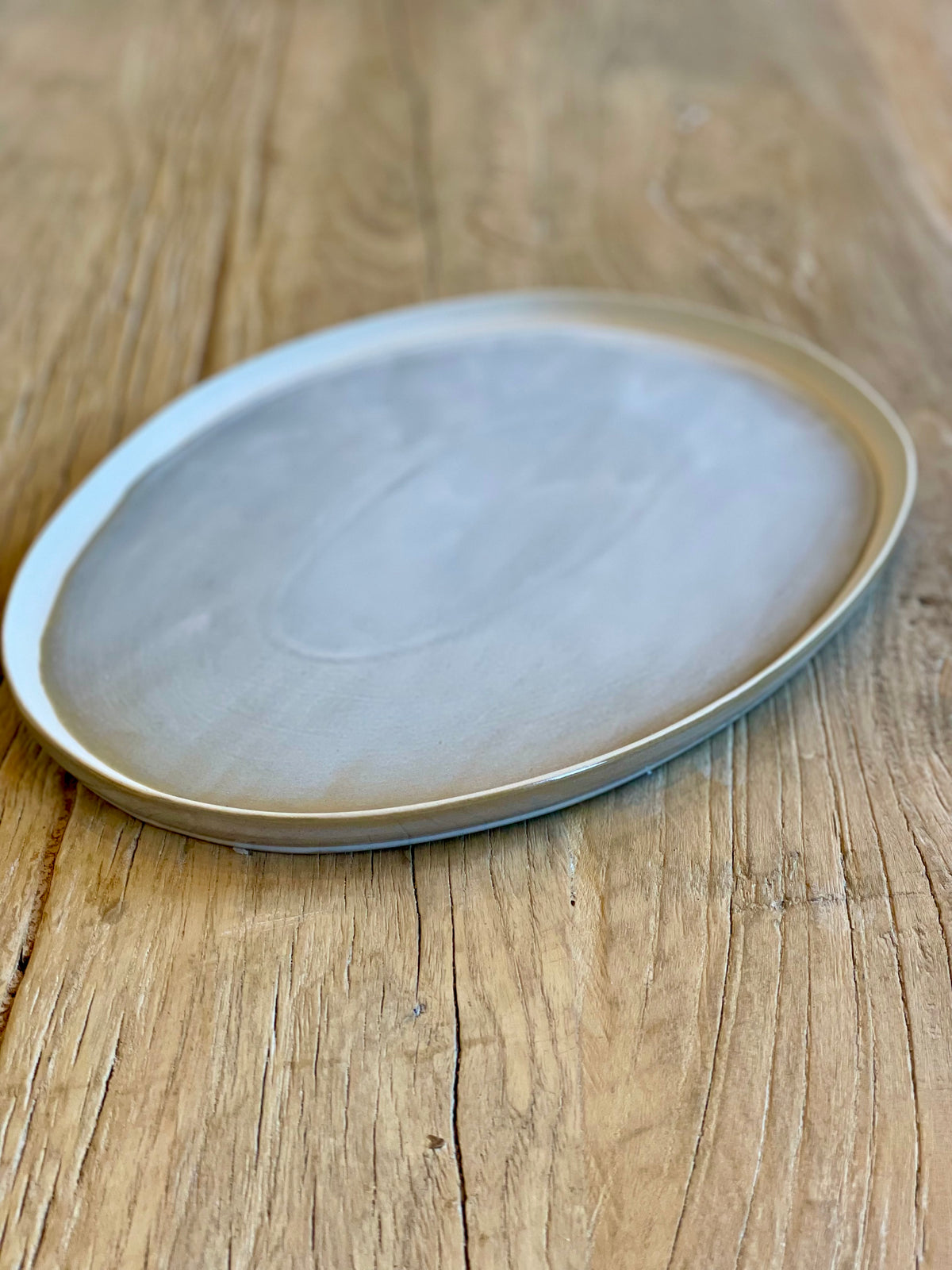 Stoneware Platter Oval