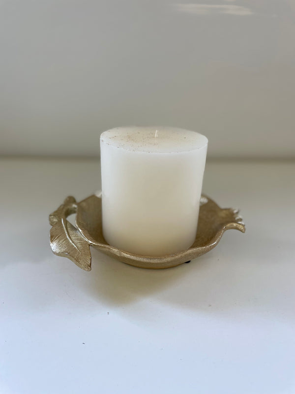 Agnes Pomegranate Plate - Gold