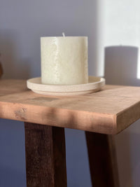 Platform Candle Plate Sand