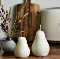 Pear Candles - Ivory