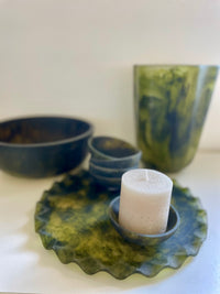 Kip Resin Small Bowl Pesto