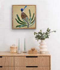 Fairy Wren and Banksia #11
