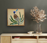 Fairy Wren and Banksia #11