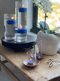 Glass Cylinder for Candles - Narrow