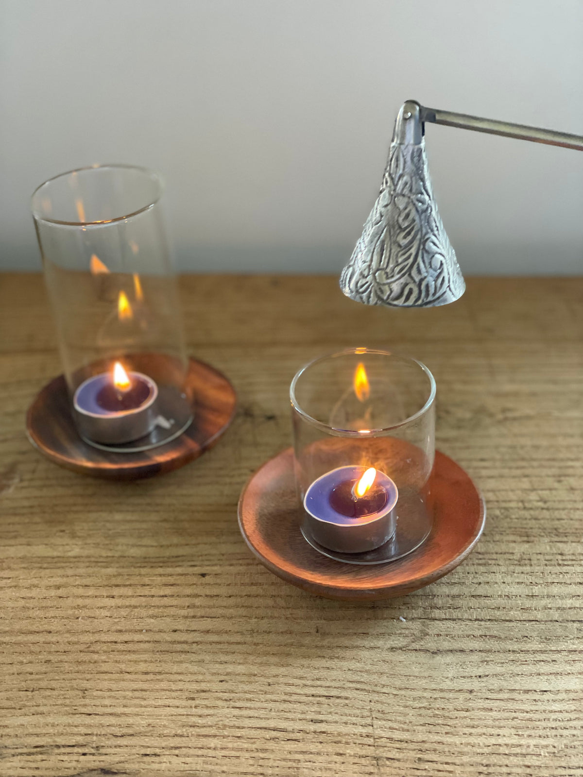 Glass Cylinder for Candles - Narrow