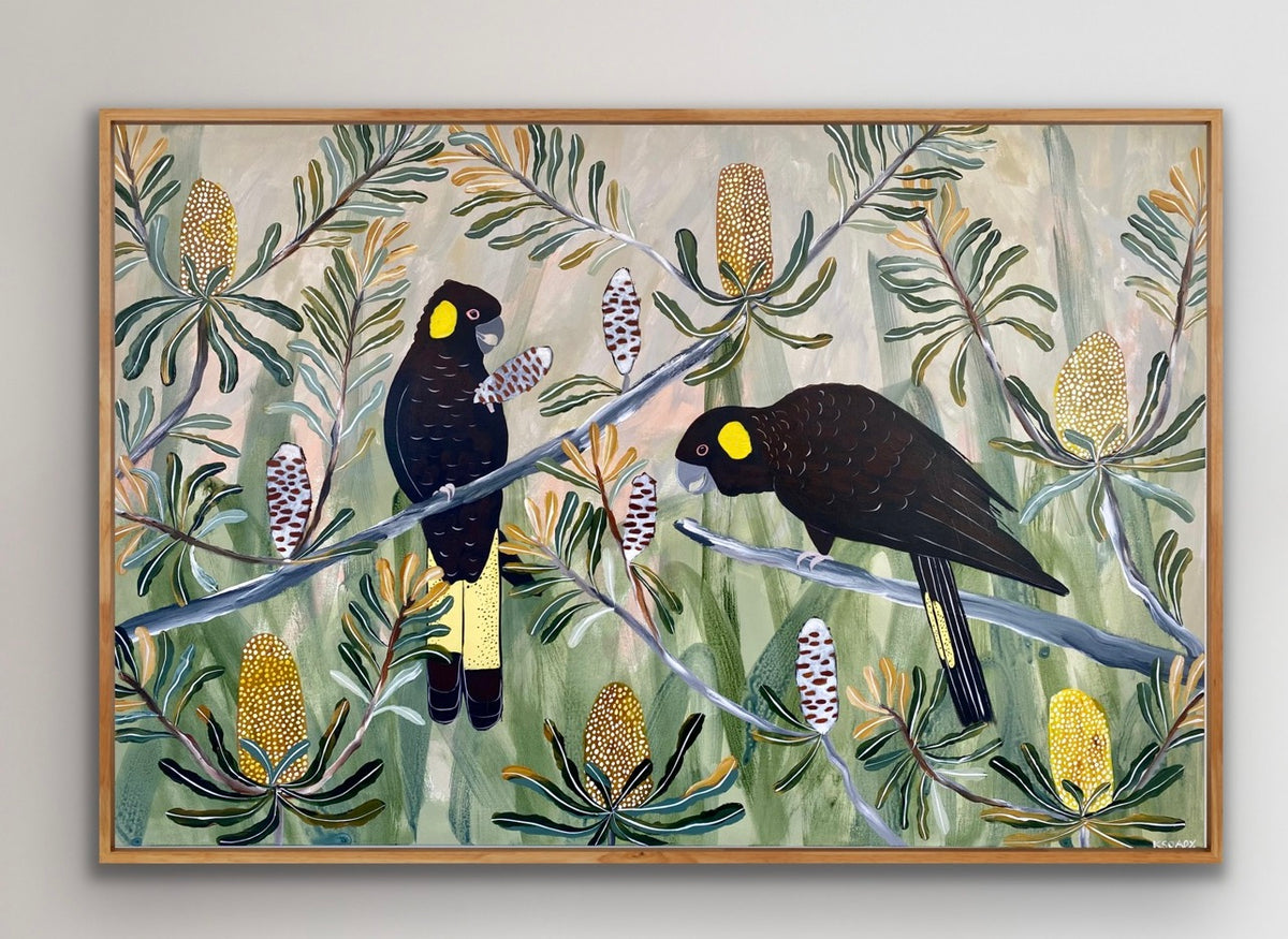 Spring Black Cockatoos #7