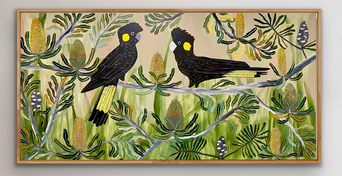 Black Cockatoo Couple #6