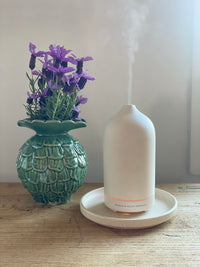 White Stone Ultrasonic Oil Diffuser