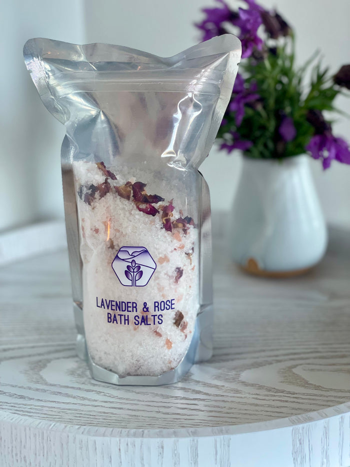 Blue Mountains Lavender & Rose Bath Salts